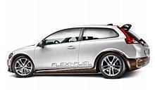 Volvo C30 1.8F FlexiFuel, 1,8-Liter 4-Zylinder Motor, Betrieb mit E85 Bioethanol und Benzin.